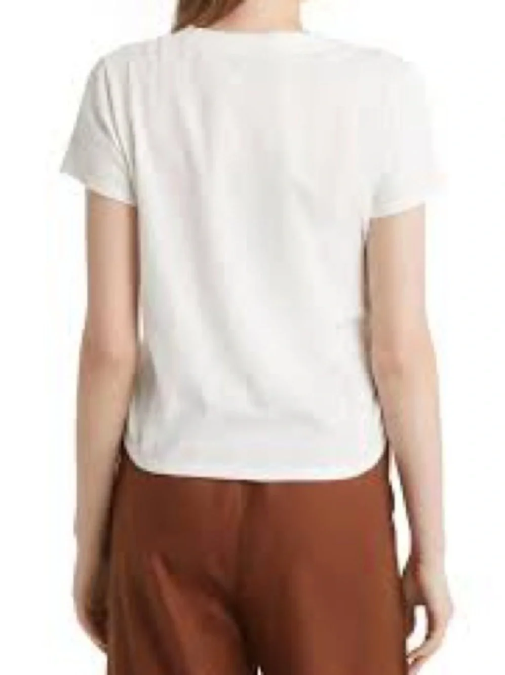 Rails Binx Ruched Top In White - Picture 2 of 4